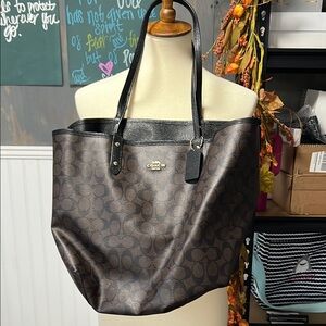 Coach Brown Tote Bag